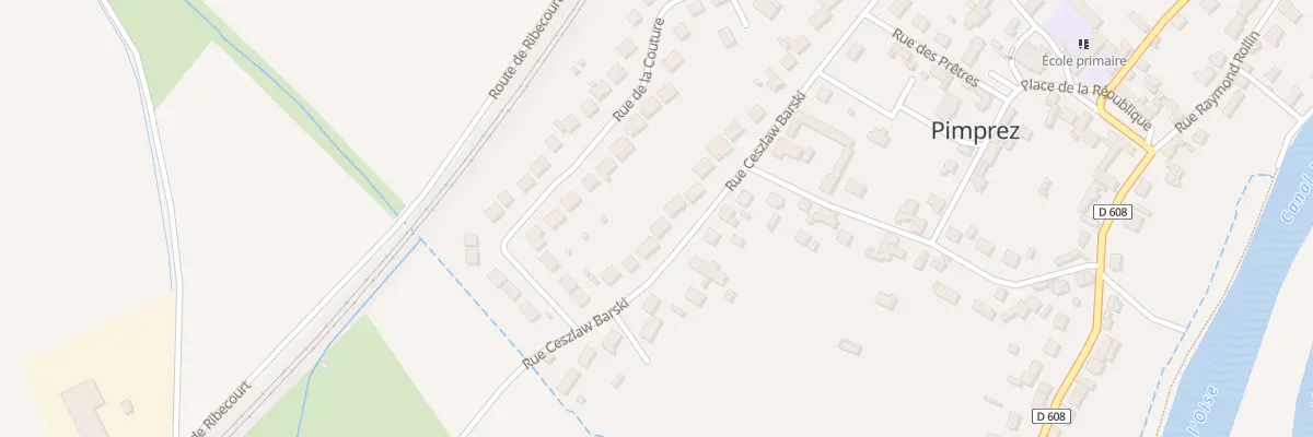 Plan du 544 Rue Ceszlaw Barski à Pimprez