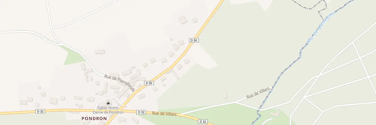 Plan du 8 Rue de la Demoiselle à Fresnoy-la-Rivière