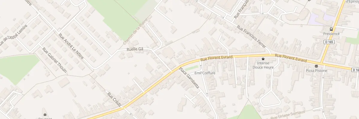 Plan du 74 Rue Florent Evrard à Carvin