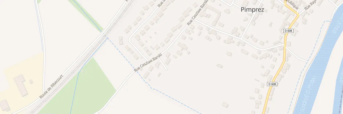 Plan du 587 Rue Ceszlaw Barski à Pimprez