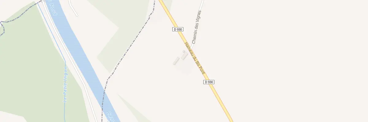 Plan du 4 Ham du Bis Pont à Rouy-le-Petit