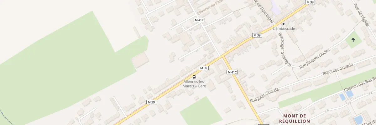 Plan du 79 Rue du Général De Gaulle à Allennes-les-Marais