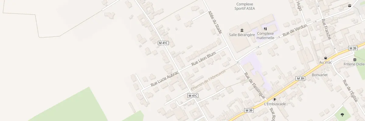 Plan du 18 Rue du Marais à Allennes-les-Marais