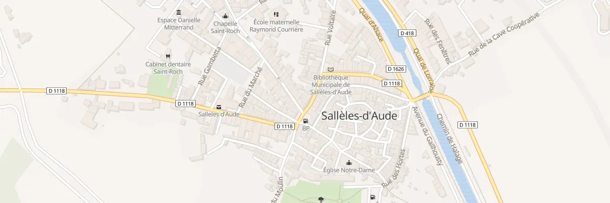 Plan du 24 Rue des Arts à Sallèles-d’Aude
