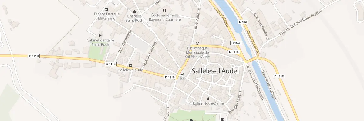 Plan du 22 Rue des Arts à Sallèles-d’Aude