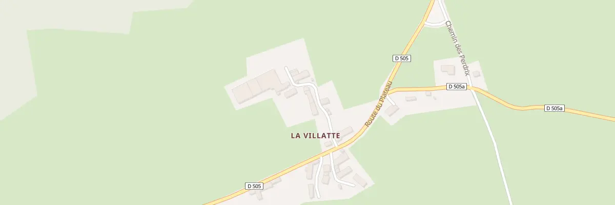 Plan du 5012 La Villatte à Lisseuil