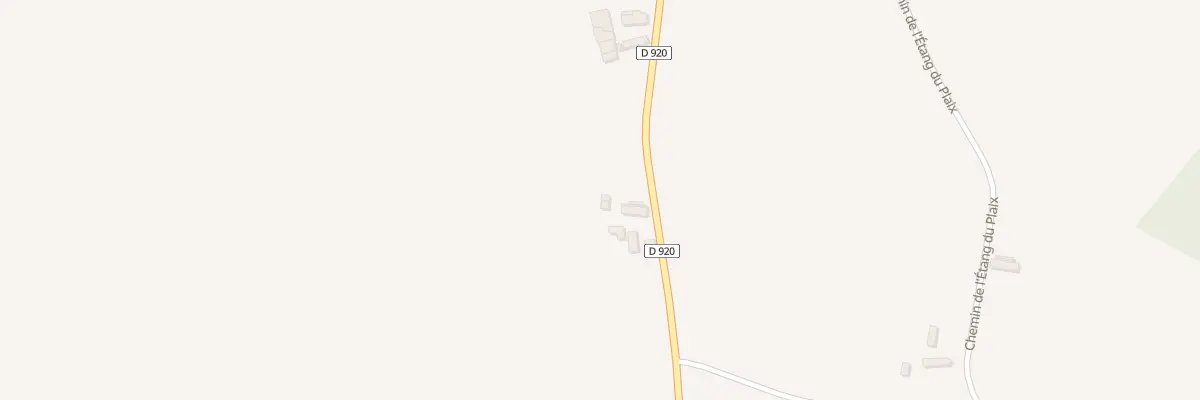 Plan du 22 Rte de Sancoins à La Chapelle-Hugon