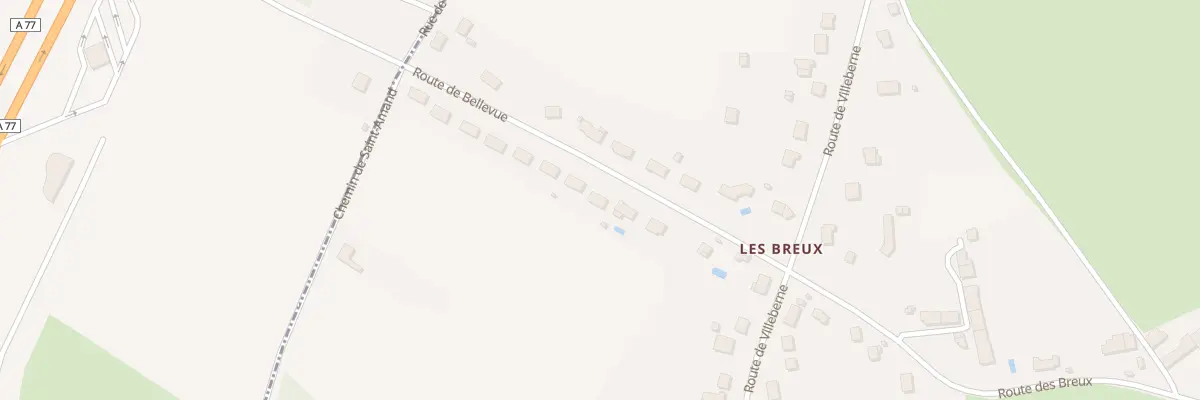 Plan du 11 Rte de Bellevue à Cosne-Cours-sur-Loire