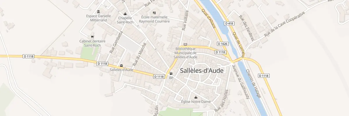 Plan du 16 Rue des Arts à Sallèles-d’Aude