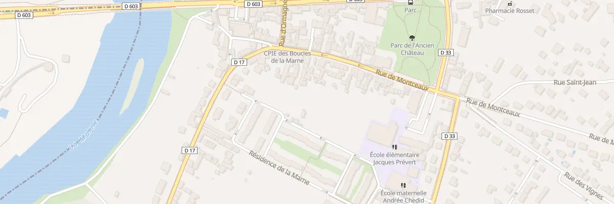 Plan du 26B Rue de Montceaux à Trilport
