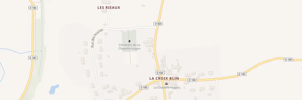 Plan du 5 Rte de la Guerche sur L’Aubois à La Chapelle-Hugon