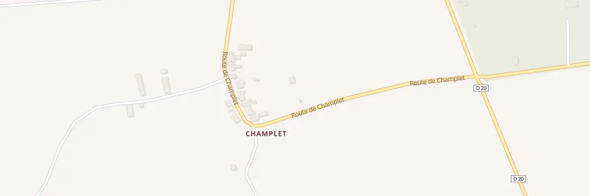 Plan du 4 Rue de Champlet à Lumigny-Nesles-Ormeaux