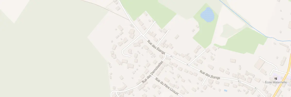 Plan du 42 Rue des Étangs à Saint-Léger-aux-Bois