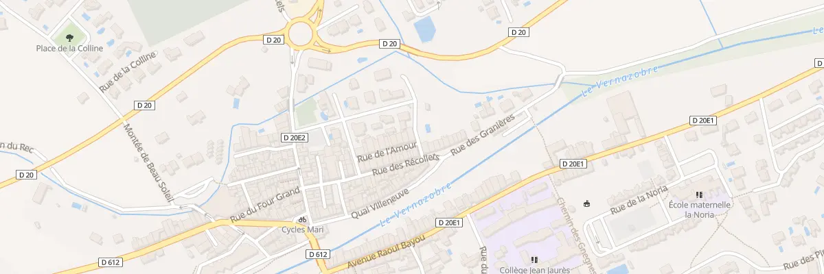 Plan du 21 Rue de l’Amour à Saint-Chinian