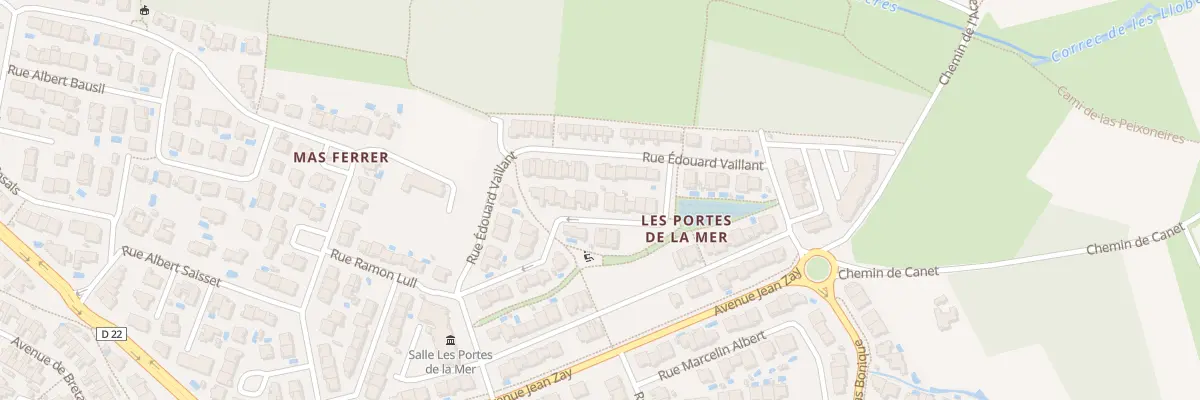 Plan du 12 Rue Manon Roland à Cabestany