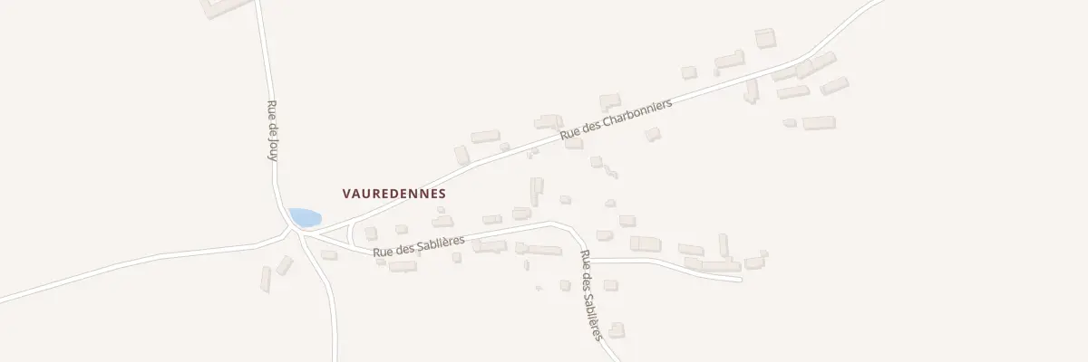 Plan du 9 Rue des Sablieres à Villebéon