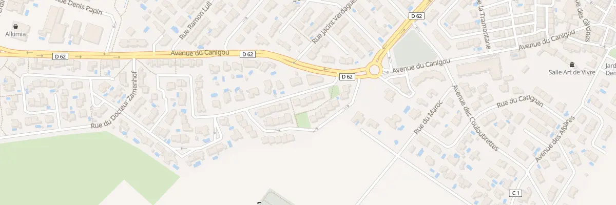 Plan du 12 Rue du Réart à Saleilles