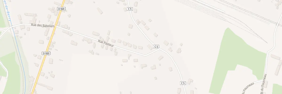 Plan du 20 Rue Pasteur à La Guerche-sur-l’Aubois