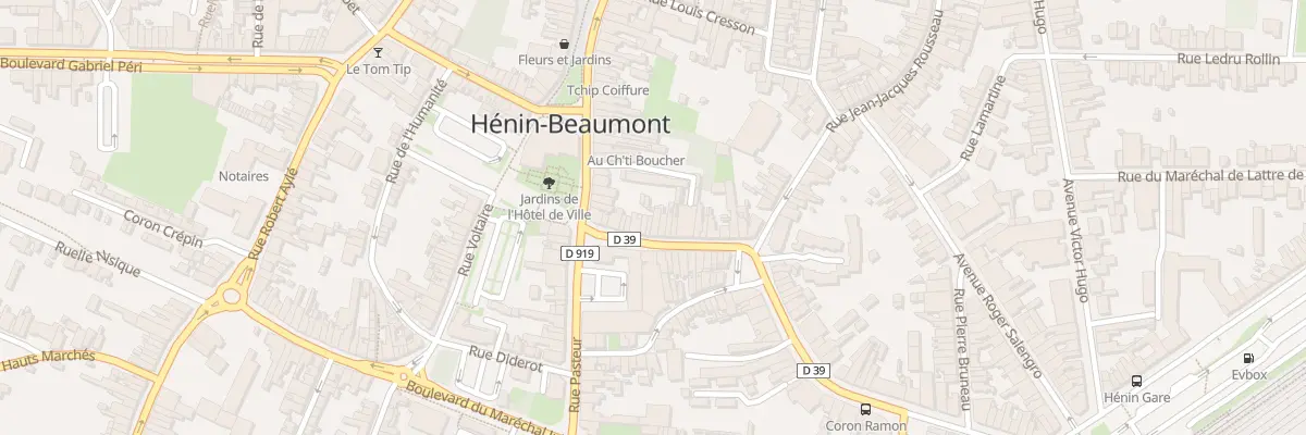 Plan du 41 Rue Jules Guesde à Hénin-Beaumont