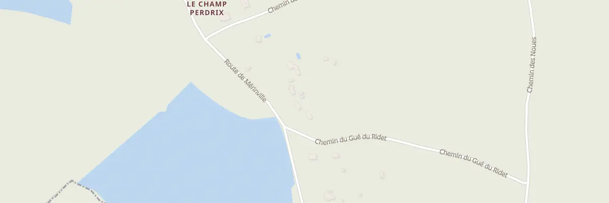 Plan du 1829 Rte de Merinville à Rozoy-le-Vieil