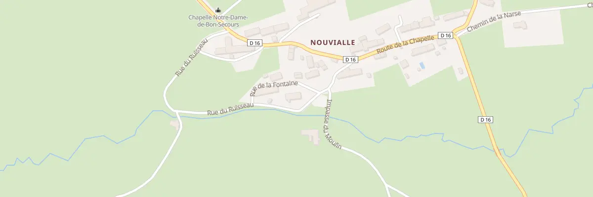 Plan du 15 Rue du Ruisseau à Valuéjols