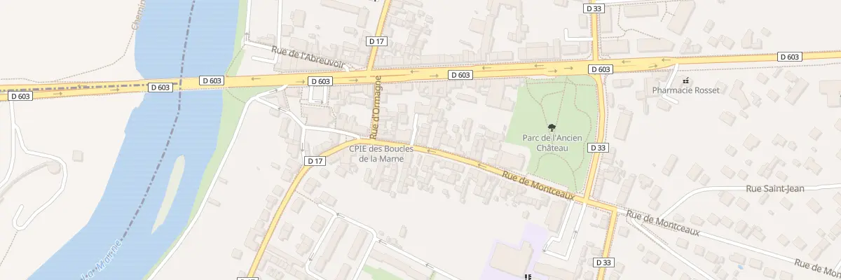 Plan du 5 Rue de Montceaux à Trilport