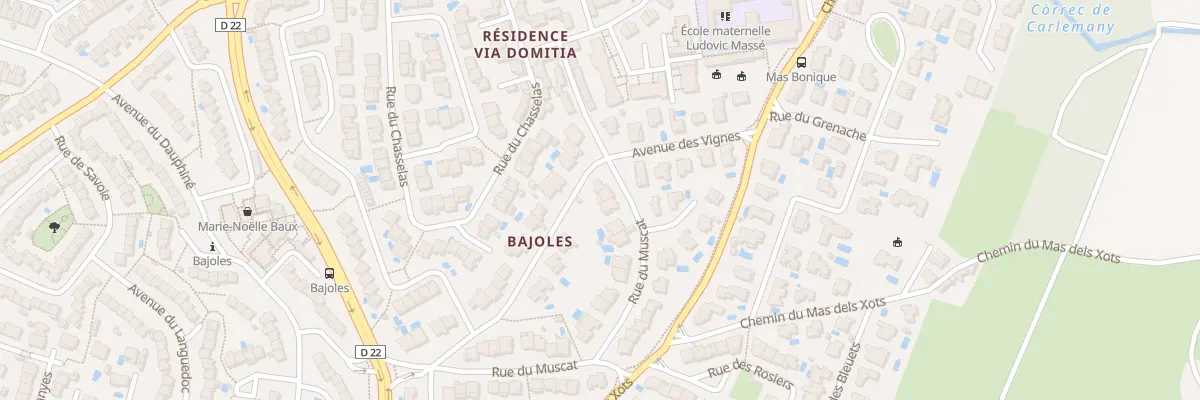 Plan du 39 Rue du Muscat à Cabestany