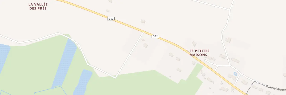 Plan du 334 La Vallée des Prés à Courtemaux
