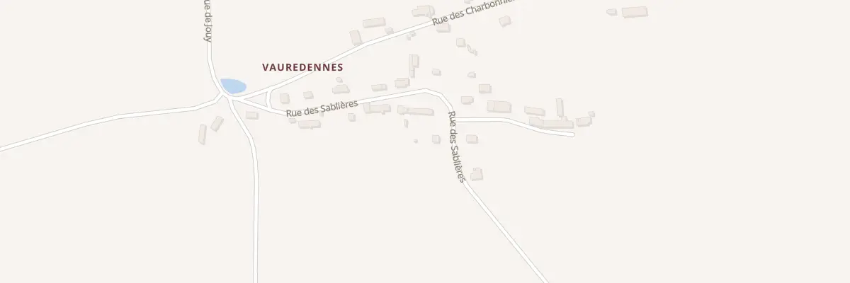 Plan du 20 Rue des Sablieres à Villebéon