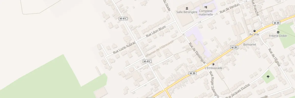 Plan du 10 Rue du Marais à Allennes-les-Marais
