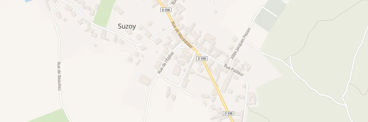 Plan du 32 Rue de l’Eglise à Suzoy