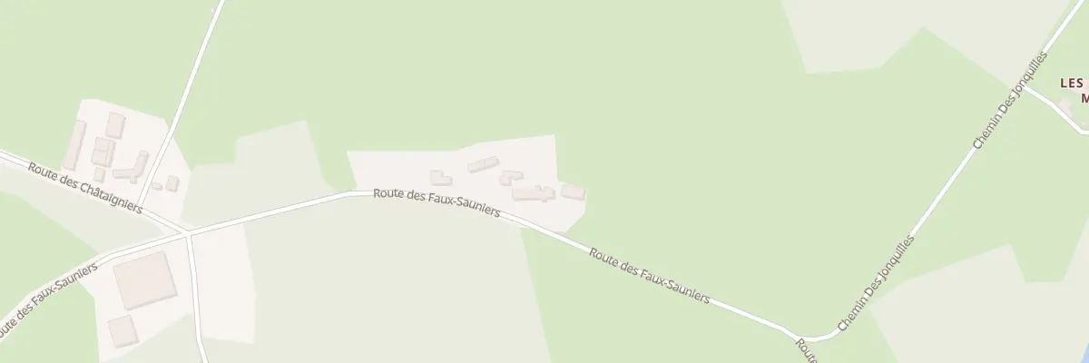 Plan du 33 Rte des Faux-Sauniers à Échassières