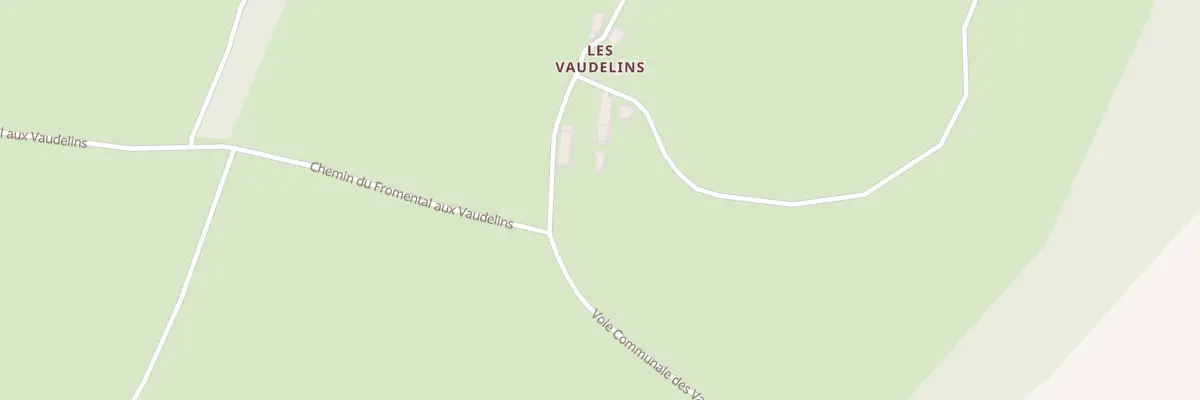 Plan du 5 Les Vaudelins à Manzat