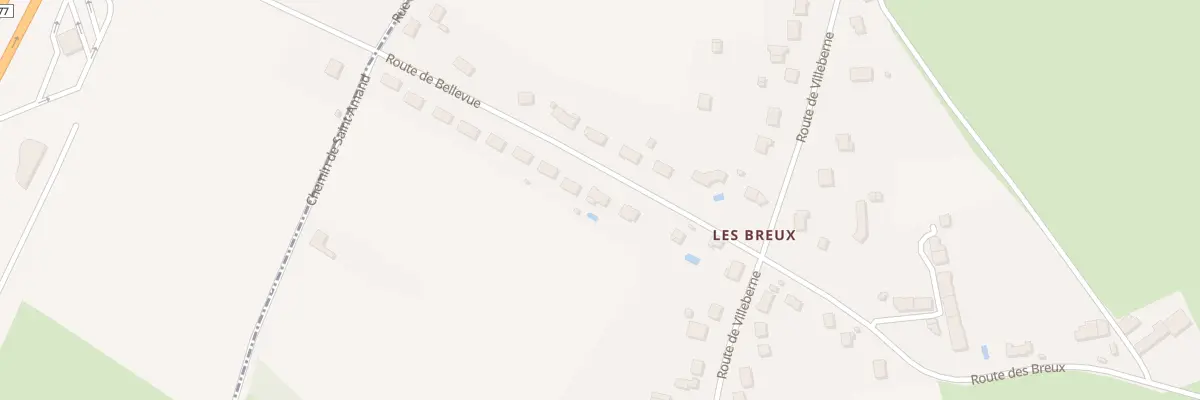 Plan du 9003 Rte de Bellevue à Cosne-Cours-sur-Loire