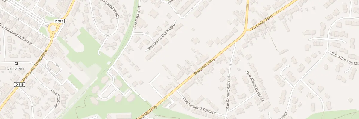 Plan du 658 Rue Jules Ferry à Hénin-Beaumont