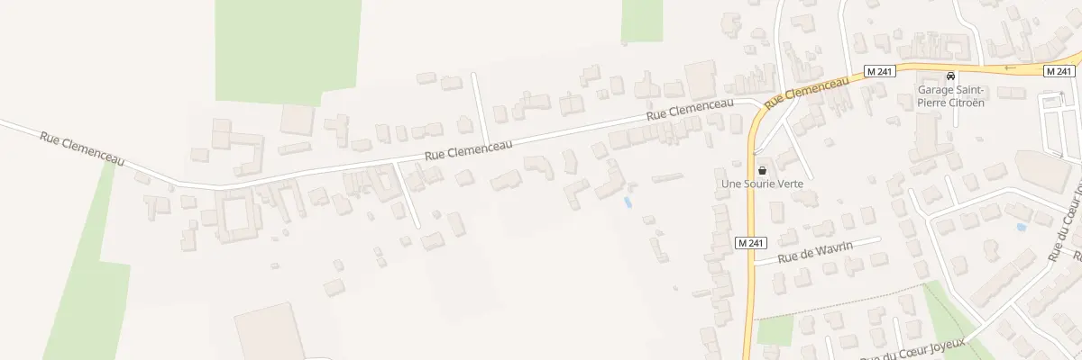 Plan du 85 Rue Clémenceau à Santes