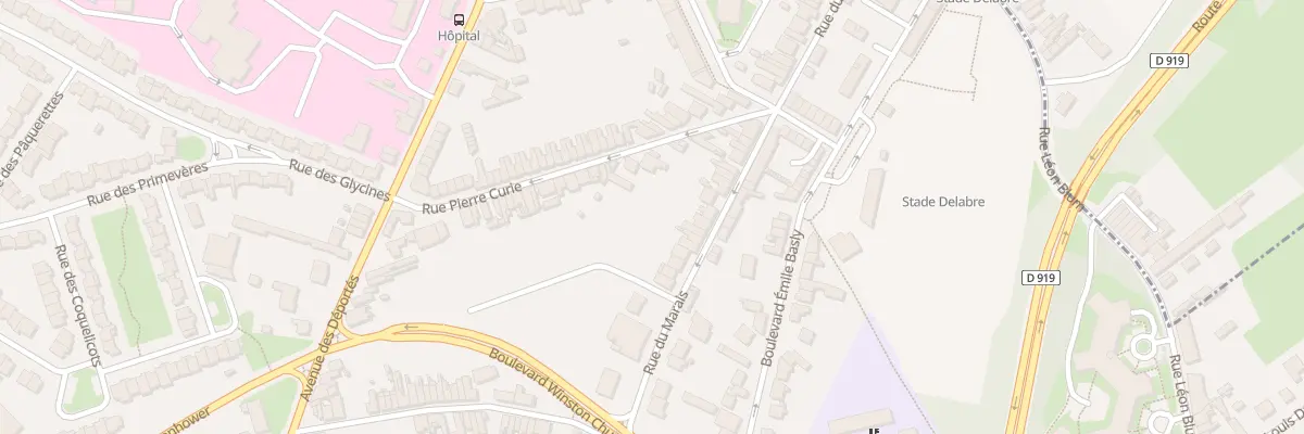 Plan du 427 Rue du Marais à Hénin-Beaumont