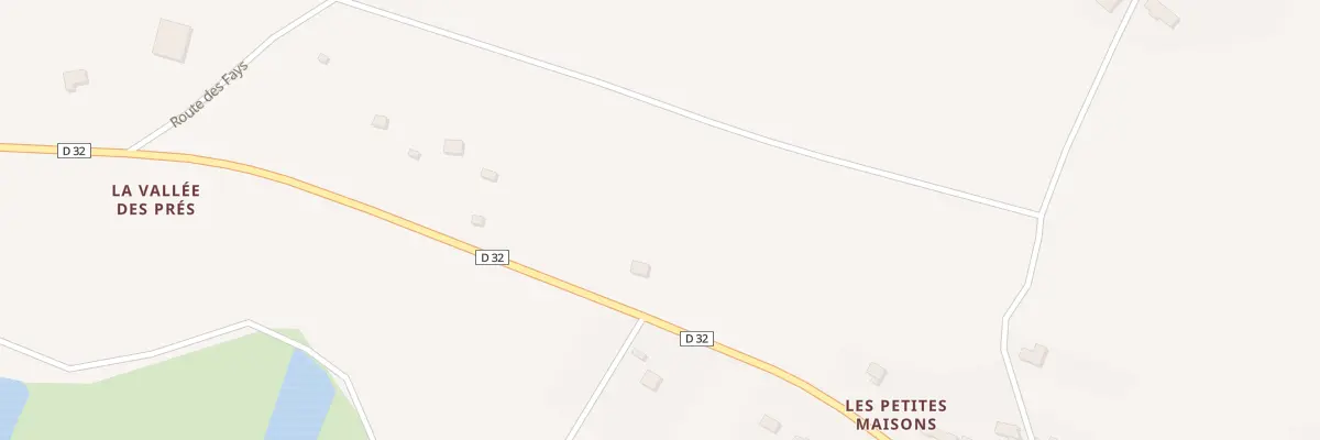 Plan du 289 La Vallée des Prés à Courtemaux