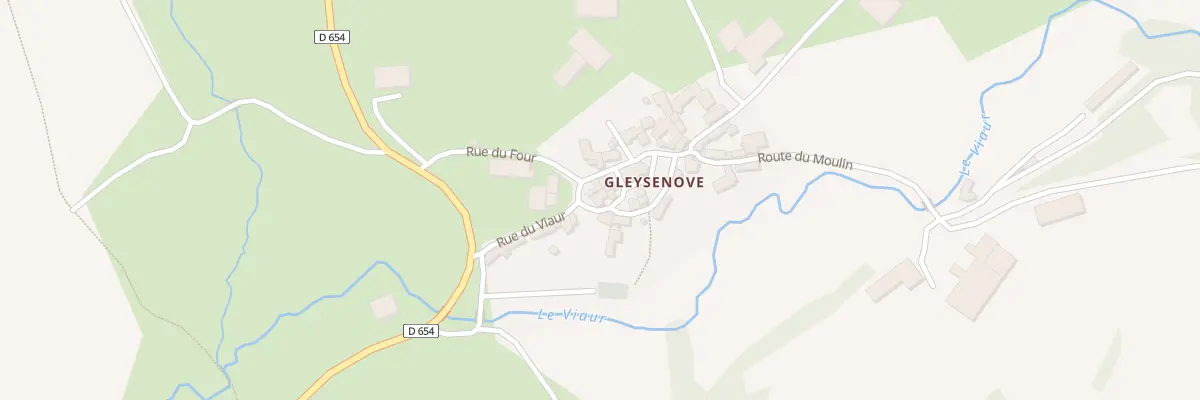Plan du 1 Rue Basse Gleysenove à Vézins-de-Lévézou