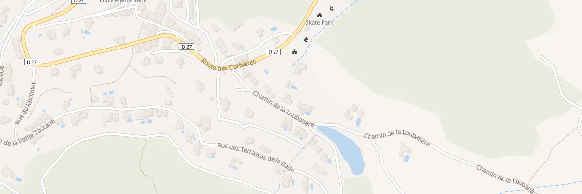 Plan du 5 Che de la Loubatéire à Treilles