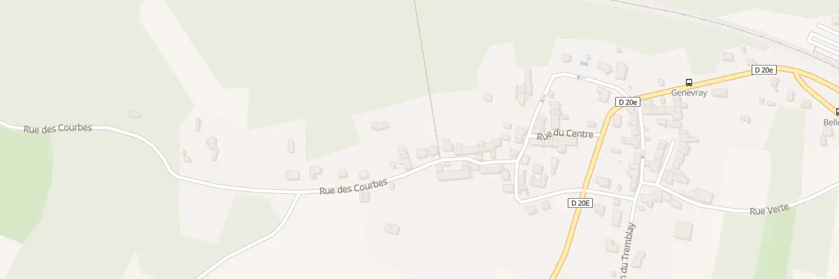 Plan du 32 Rue des Courbes à Guérard