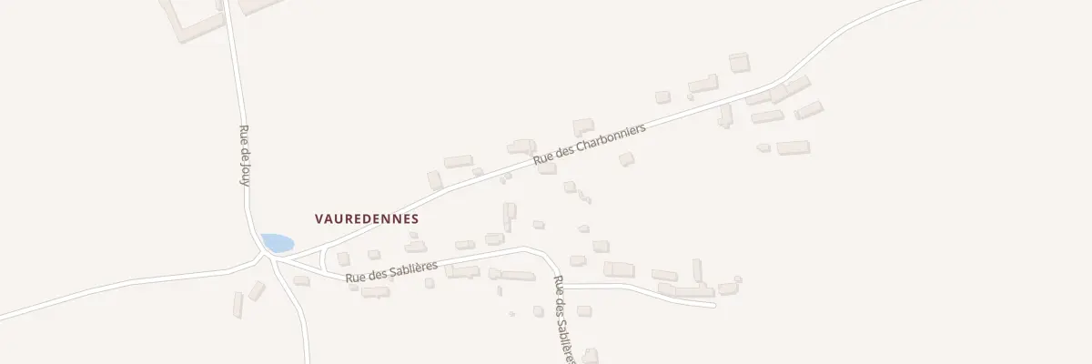 Plan du 16 Rue des Charbonniers à Villebéon