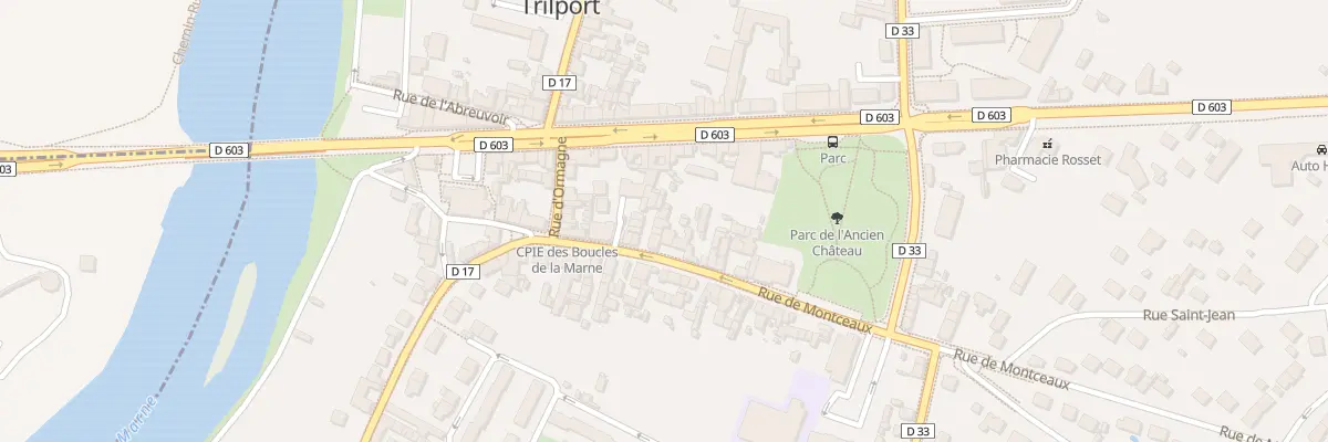 Plan du 17 Rue de Montceaux à Trilport