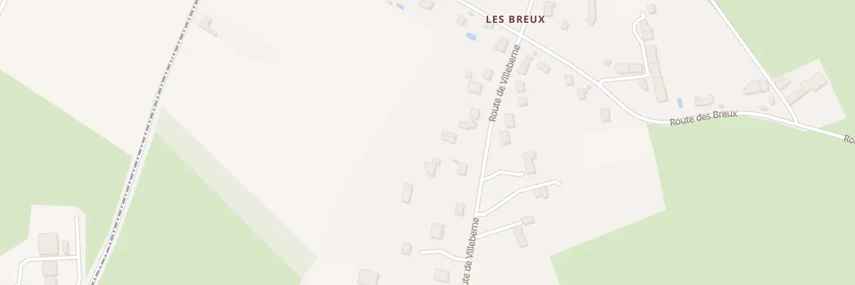 Plan du 61 Rte de Villeberne à Cosne-Cours-sur-Loire