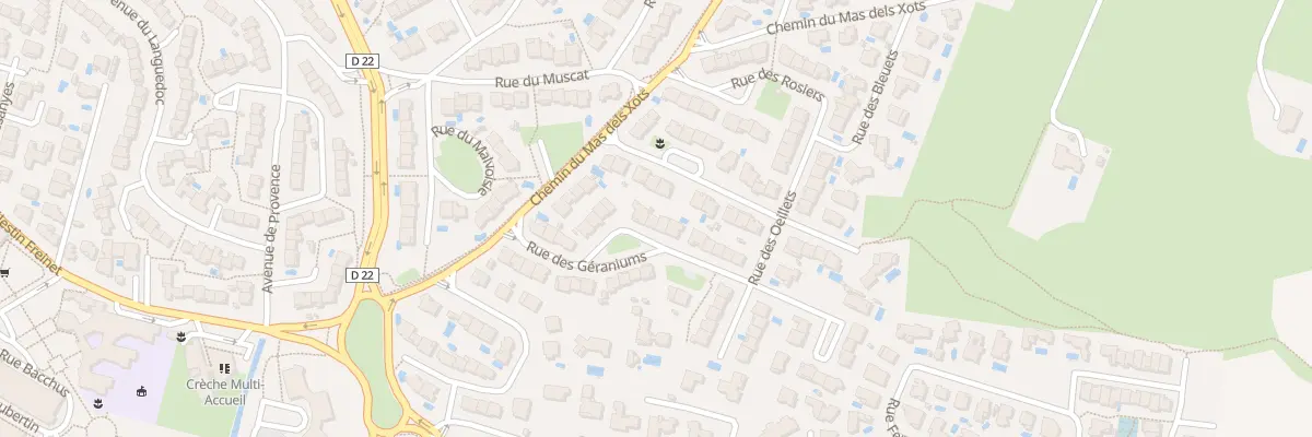 Plan du 17 Rue des Géraniums à Cabestany
