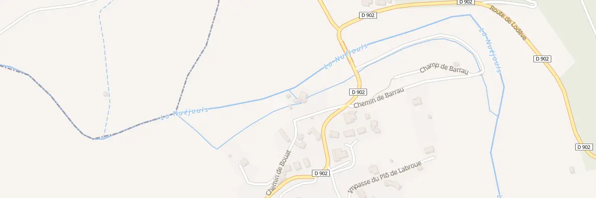 Plan du 5127 Nuejouls à Fayet