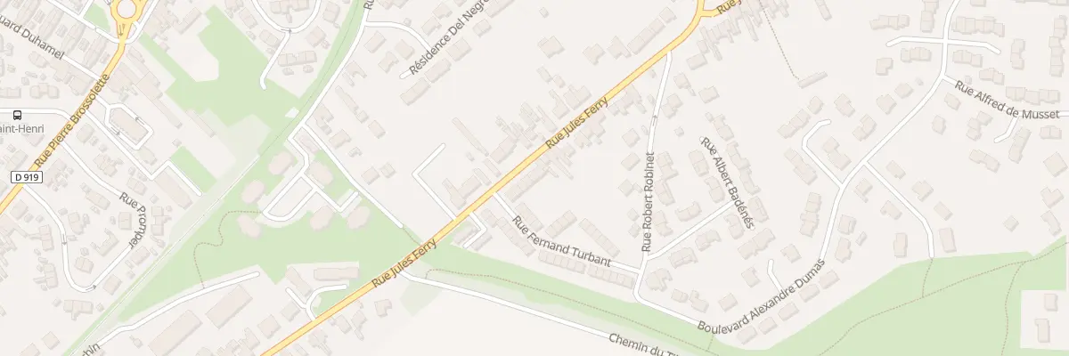 Plan du 677 Rue Jules Ferry à Hénin-Beaumont