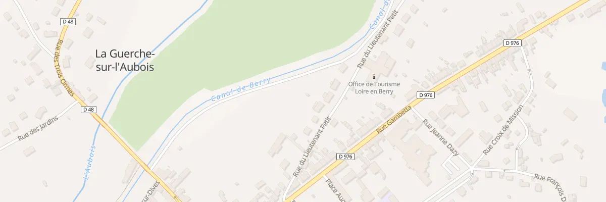 Plan du 8C Rue du Lieutenant Petit à La Guerche-sur-l’Aubois