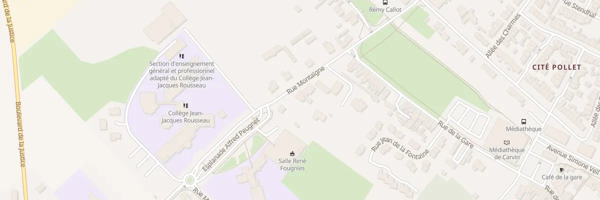 Plan du 7 Av Montaigne à Carvin