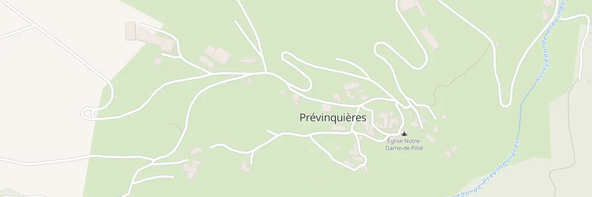 Plan du 5255 Previnquieres à Sévérac d’Aveyron